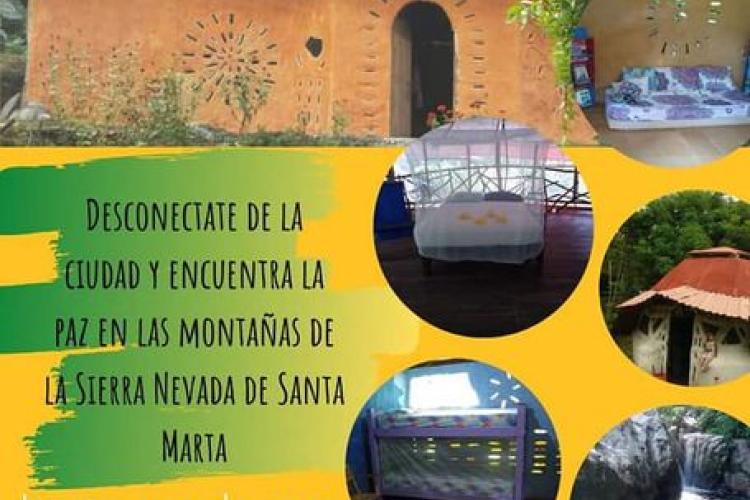 se alquila cabaña en ecoaldea