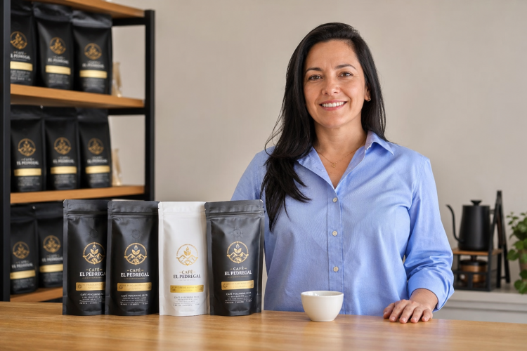 Claudia Jeanet Díaz Roa - Café El Pedregal
